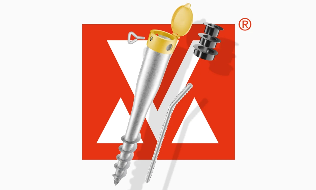 Markenentwicklung für die Deutsche Schraubfundament GmbH